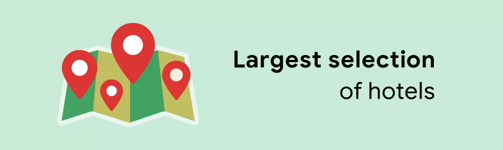 Largest Section of Hotels